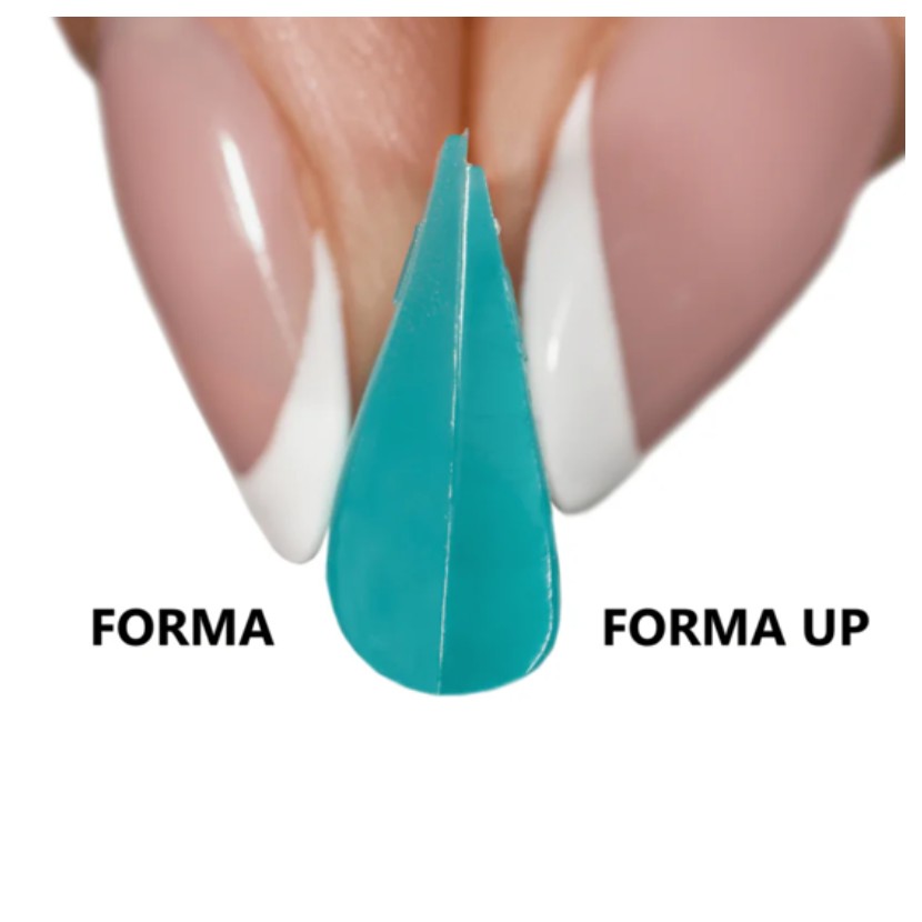 InLei® "FORMA + FORMA UP" - універсальні силіконові форми мікс 4 пари