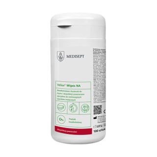 Серветки Medisept Velox Wipes NA без спирту (50/100 шт.)