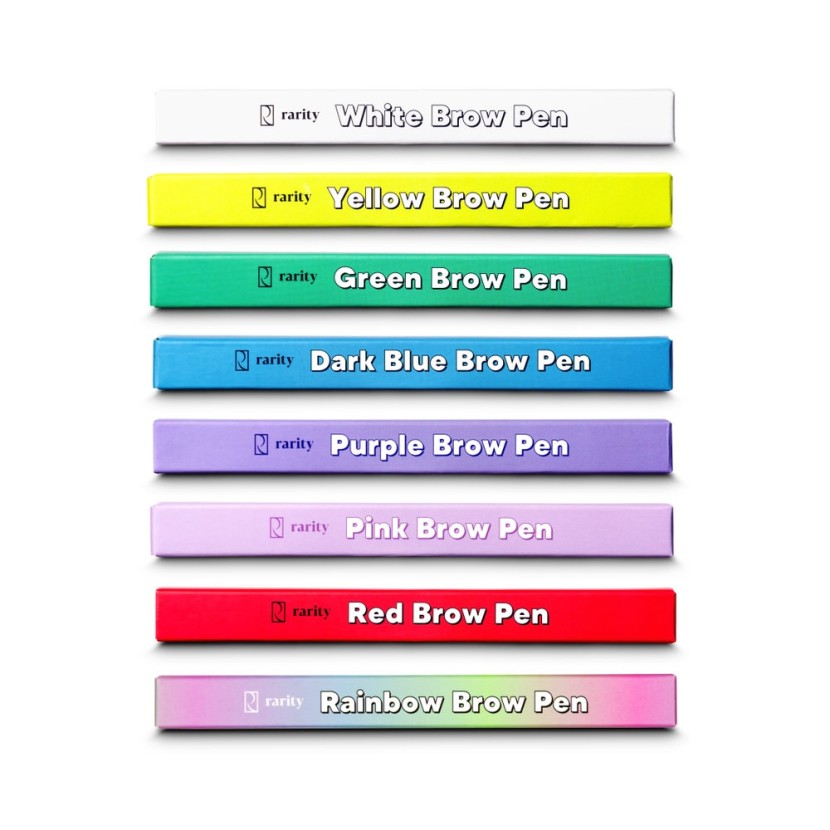 Гелева ручка для брів Rarity Brow Pen | 7 кольорів для геометрії брів