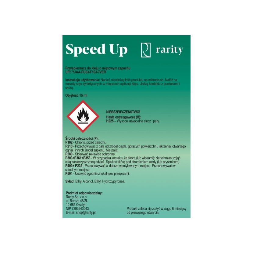 Przyspieszacz do Kleju 15ml | Rarity