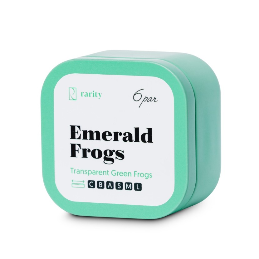 Wałki Silikonowe Emerald Frogs | Rarity