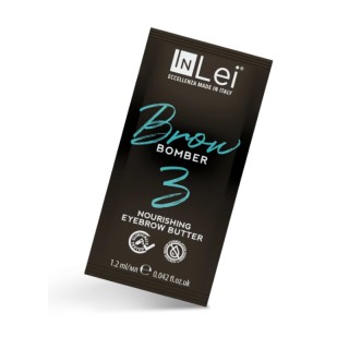 Inlei® "BROW BOMBER 3" - живильна олійка для брів у пакетиках 1,5 мл