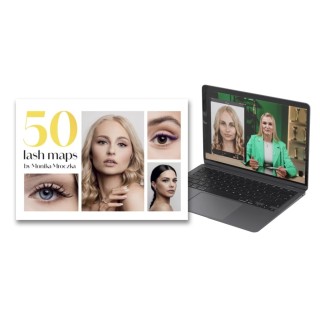 Course + Book: 50 Lash Maps – Monika Mroczka | Rarity