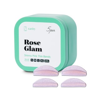 Rose Glam Silicone Rollers | Rarity