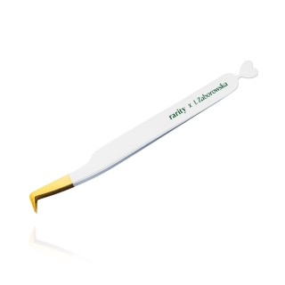 Rarity X Ilona Zaborowska eyelash tweezers - Heart Volume