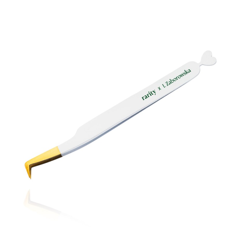Rarity X Ilona Zaborowska eyelash tweezers - Heart Volume