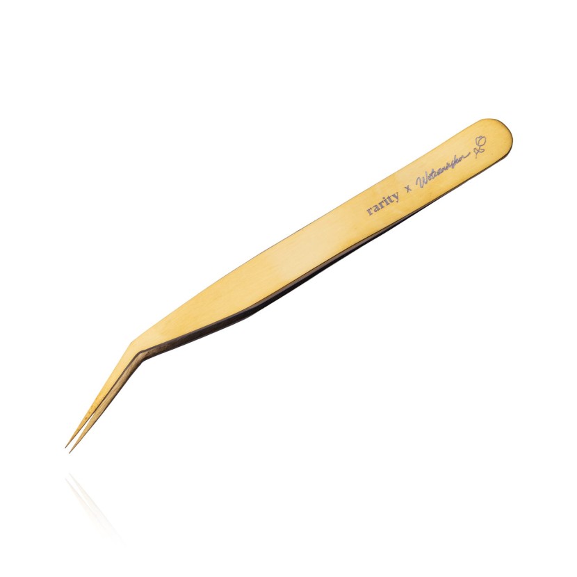 Rarity X Rose Wolczanska eyelash tweezers - Rose Tweezer