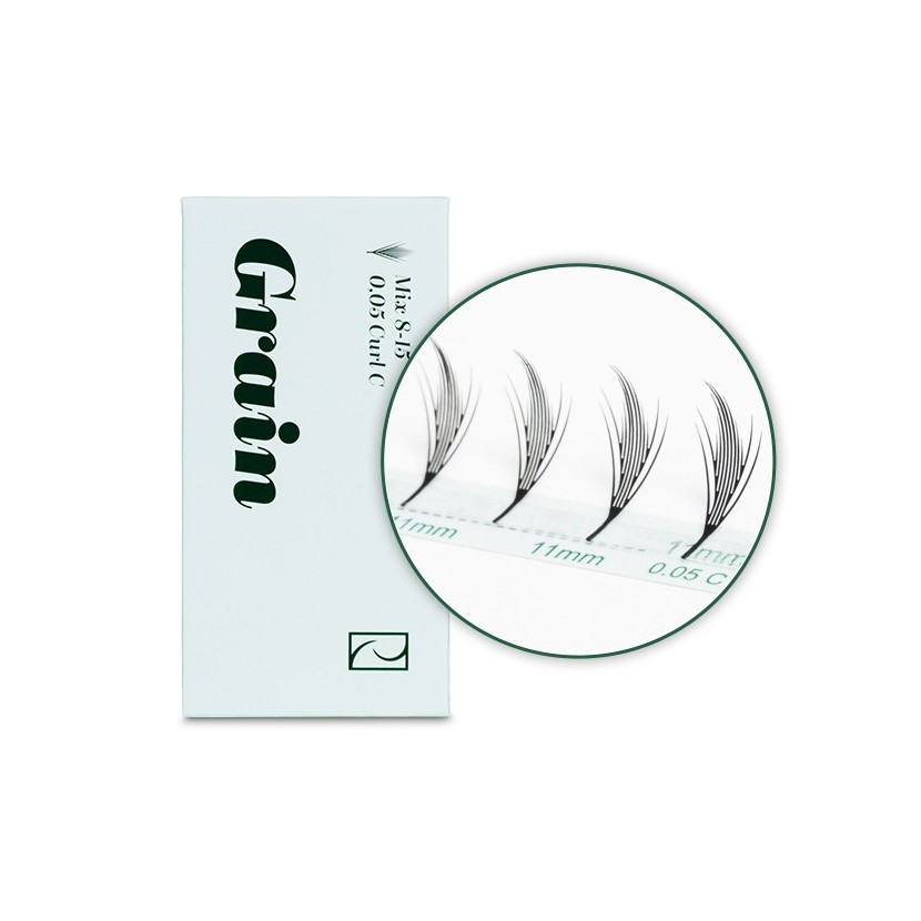 Штучні пір'яні вії - Rarity Grain Wispy Line