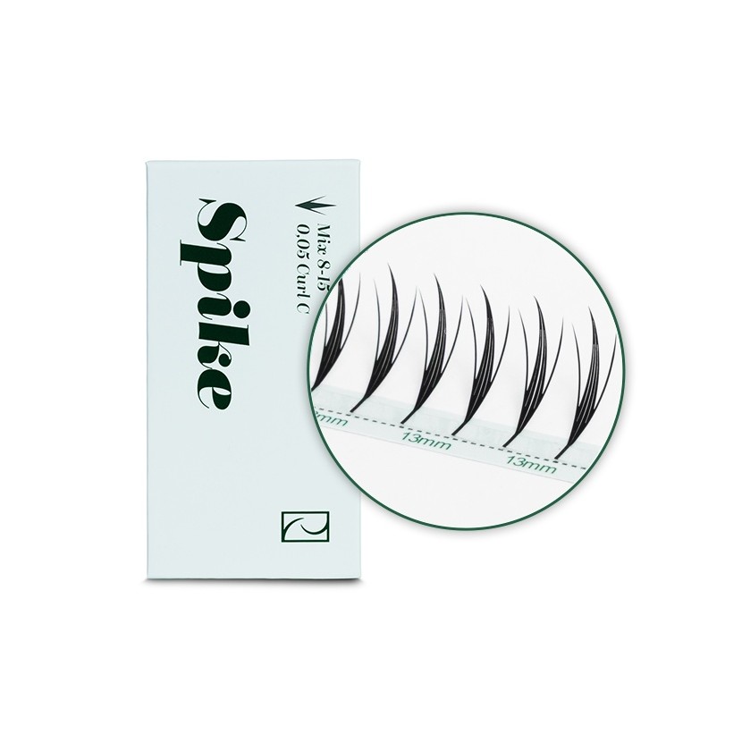 Штучні пір'яні вії - Rarity Spike Wispy Line