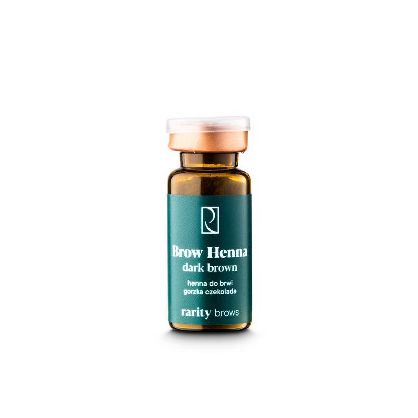 Порошкова хна Rarity - природна та стійка пігментація брів